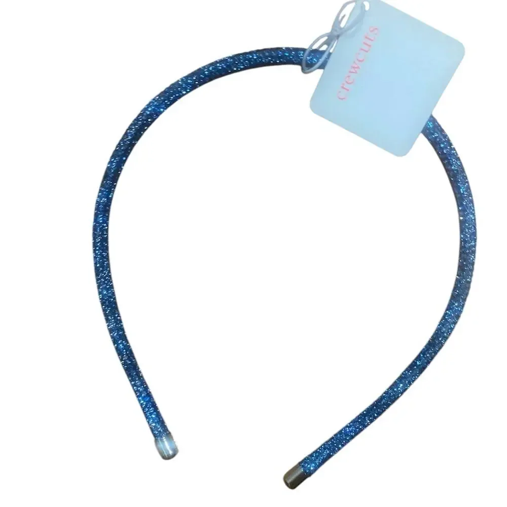 Crewcuts Girls' blue skinny crystal headband